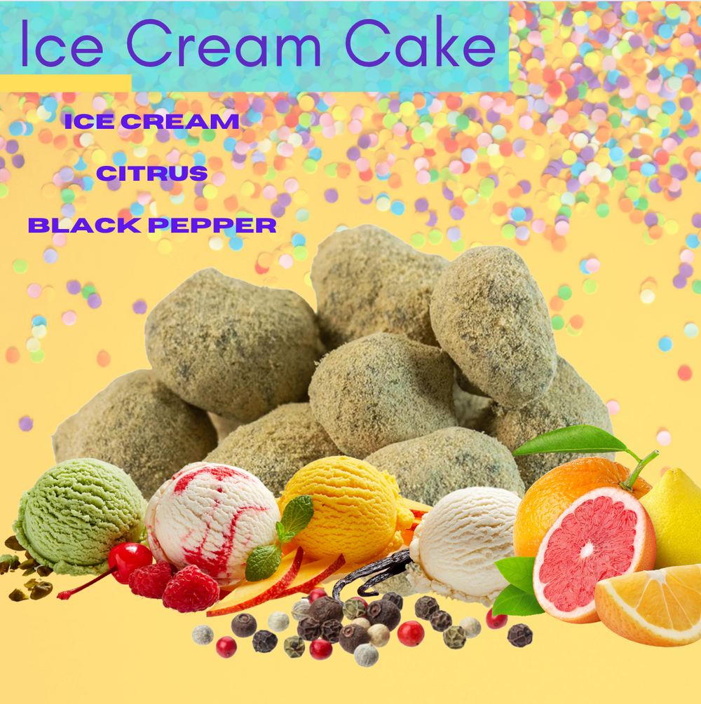 Ice Cream Cake Moon Rocks