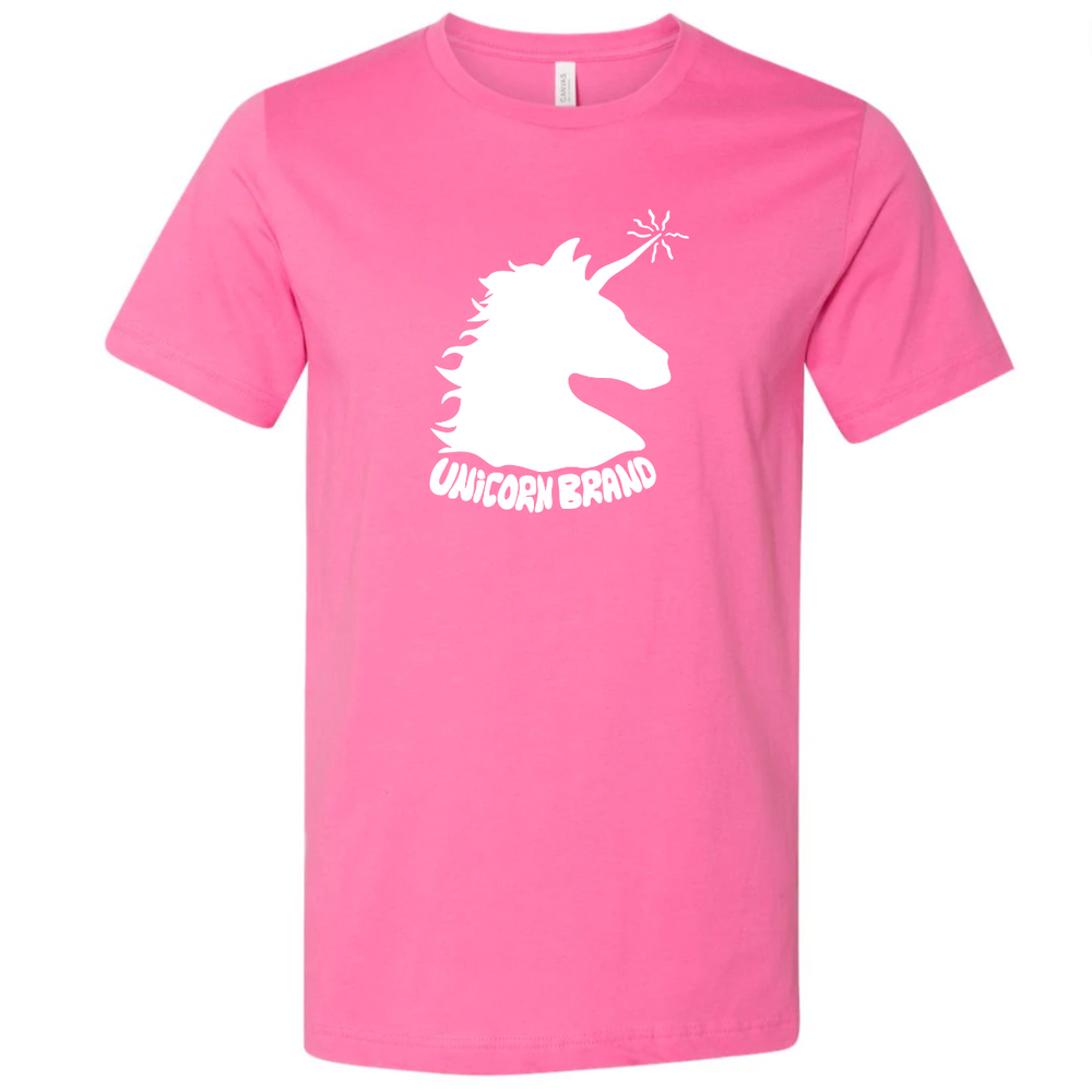 Unicorn Brand Short Sleeve T-shirt - Pink