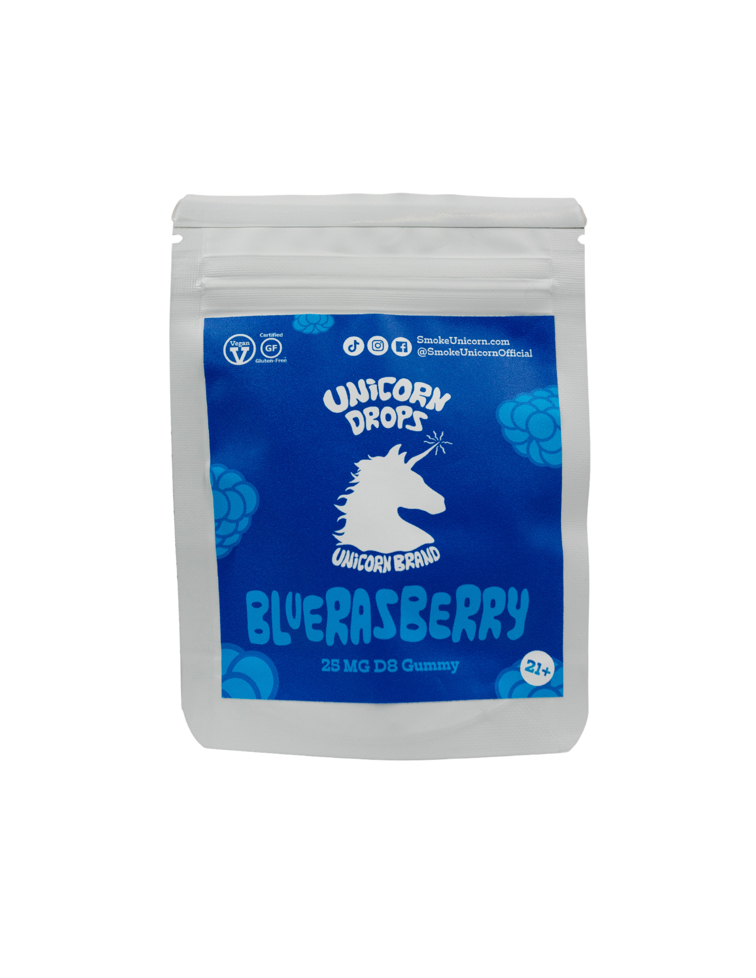 Blue Raspberry - Delta 8 Gummy - 25mg