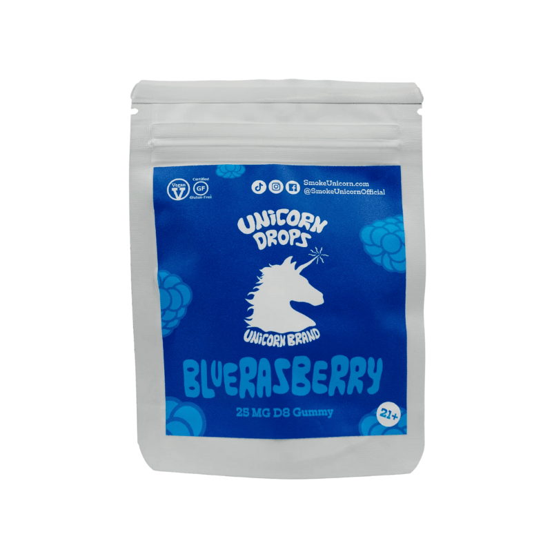 Blue Raspberry - Delta 8 Gummy - 25mg