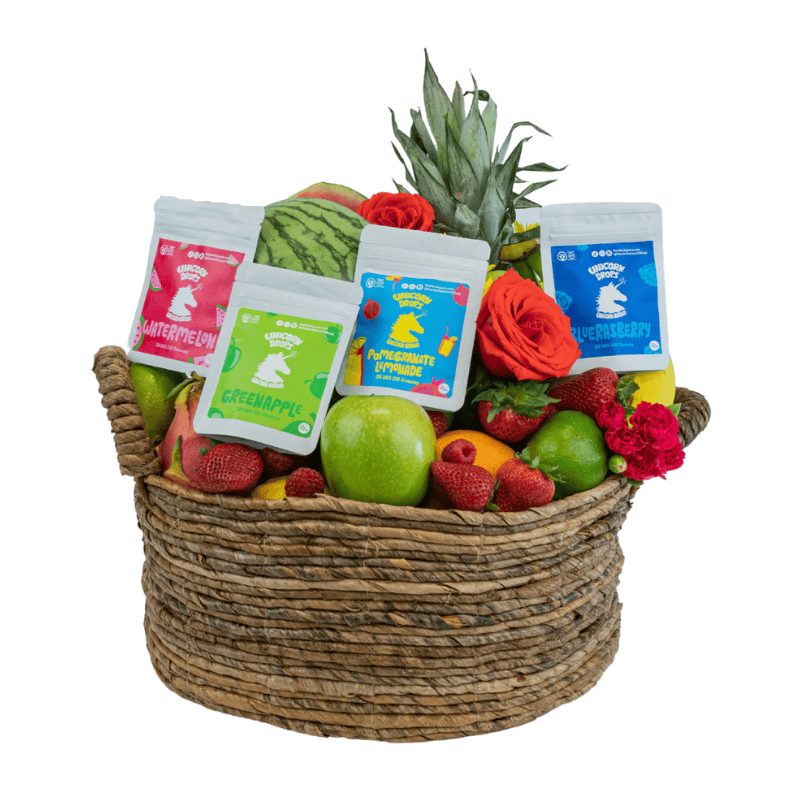 The Fruit Basket - (4) Delta 8 Gummy Packages - 25mg each